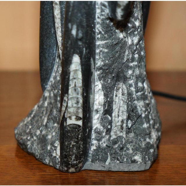 Large Table Lamp with Marble For Sale - Image 5 of 18