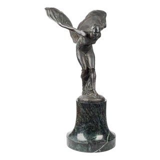 Charles Sykes, Rolls Royce Spirit of Ecstasy No.13, 1890s-1910s, Bronze For Sale