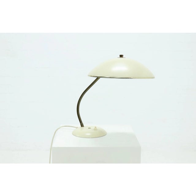 Metal Brass and Steel Desk Lamp from Sis Germany, 1950s For Sale - Image 7 of 8