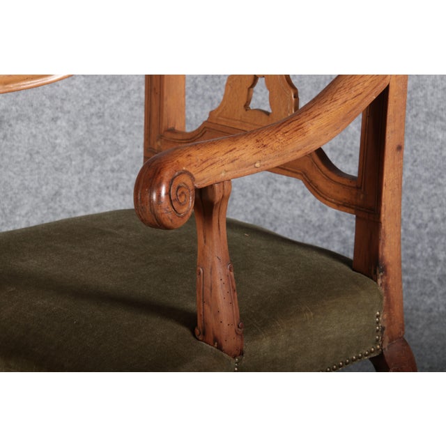 Antique Baroque Armchair, 18th Century For Sale - Image 13 of 18