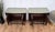 Mid-Century Italian Art Deco Walnut Nightstands with Glass Tops, 1950s, Set of 2 For Sale - Image 6 of 9