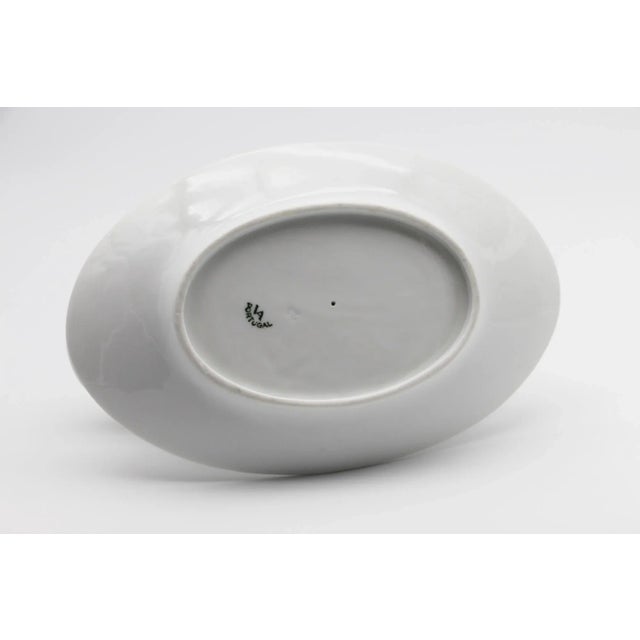 1940s Blanc De Chine Porcelain Sauce Boat, Gravy Boat, Vista Alegre, Portugal For Sale - Image 12 of 13