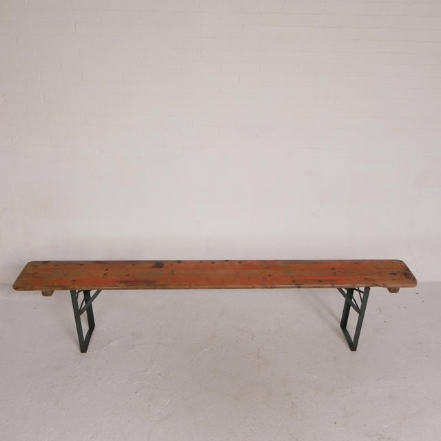 Folding Bench for Terrace, 1960s For Sale - Image 6 of 18