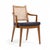 Dunbar Furniture Edward Wormley for Dunbar Mid Century Walnut and Cane Dining Chairs - Set of 8 For Sale - Image 4 of 11