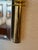 Vintage Mid Century Modern Solid Brass Wall Mirror 1970s Postmodern 80s For Sale - Image 10 of 11