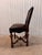 Theodore Alexander Early 20th Century Theodore Alexander Burgundy Leather and Brass Studded Armless Side Chair for Library Dining For Sale - Image 4 of 12