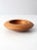 This is a vintage hand-crafted wood bowl. The hollow form bowl has a beautiful wood grain.