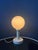 Mid-Century Space Age White Opaline Glass Table Lamp For Sale - Image 3 of 10