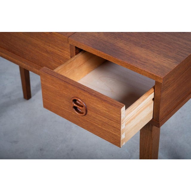 1960s Teak Vanity Table, Denmark, 1960s For Sale - Image 5 of 17