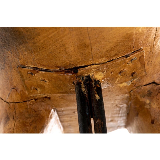 Vintage Painted Carousel Horse on Metal Support Stand For Sale - Image 13 of 13