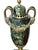 Pair of Green Marble and Ormolu Urns or Cassolettes With Satyr Heads in Louis XVI Style For Sale In Charlotte - Image 6 of 15
