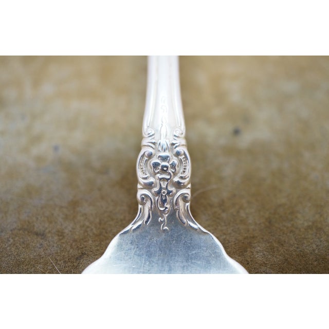 Metal Mid 20th Century Towle "Old Mirror" Baroque Sterling Silver Flatware Service - 40 pcs For Sale - Image 7 of 16