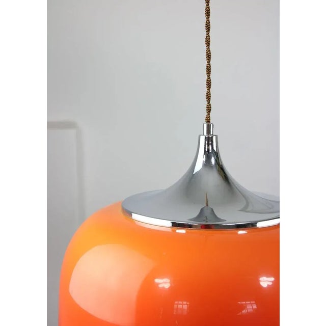 Space Age Pendant Lamp From Guzzini For Sale - Image 10 of 12