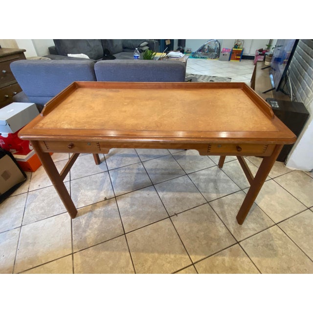 Wood Vintage Desk by Andreas Hansen for Hadsten Traeindustri, 1994 For Sale - Image 7 of 18