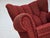 1960s, Danish relax armchair. Original red furniture wool, oak wood legs, brass springs in the seat. Original good...