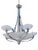 Ceiling Lamp with Bird Motif with Original Chrome Plating, 1930s, in Good conditions. Designed 1920 to 1949 Up to 250V...