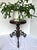 Traditional Vintage Piano Stool/Plant Stand With Ornate Iron Tripod Legs For Sale - Image 3 of 11