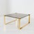 Mid-Century Modern Coffee Table with Gold-Plated Base and Glass Top, 1970s For Sale - Image 13 of 13