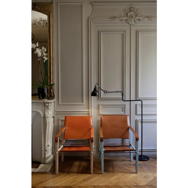 Not Yet Made - Made To Order Yellow Lampe Gras N° 411 Floor Lamp by Bernard-Albin Gras For Sale - Image 5 of 8