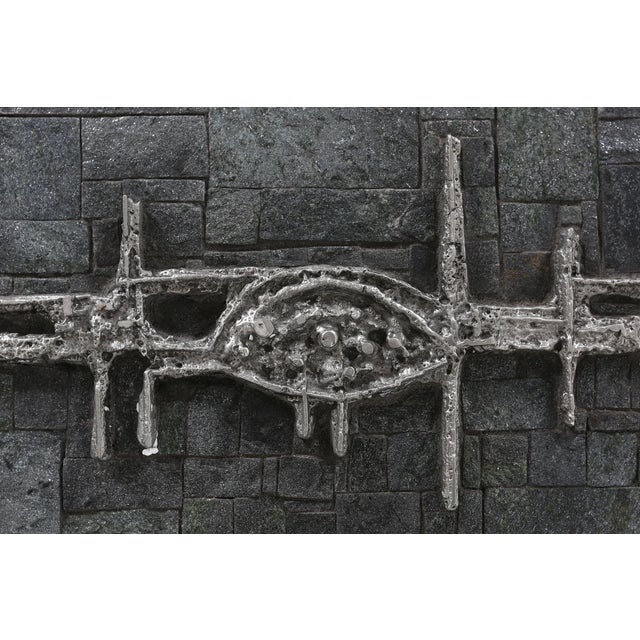 Brutalist Brazilian Stone Coffee Table by Pia Manu, 1960 For Sale - Image 7 of 14