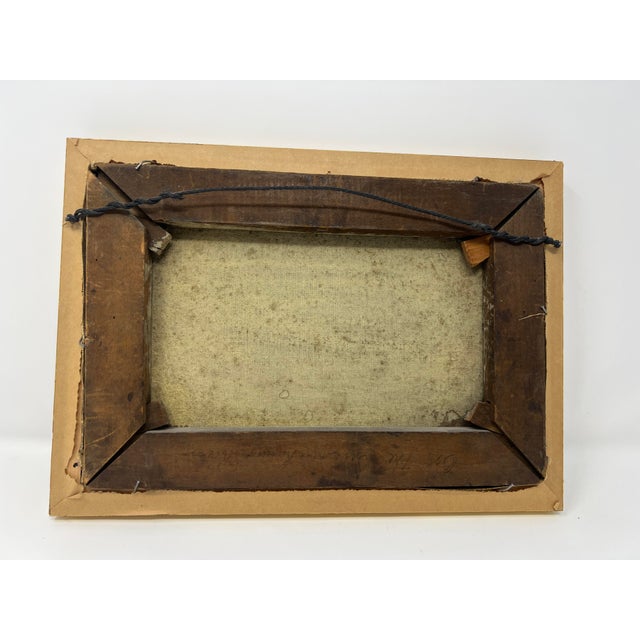 Early 20th Century Tonalist River Landscape Oil Painting by T. J. Nicmoll For Sale In Seattle - Image 6 of 7