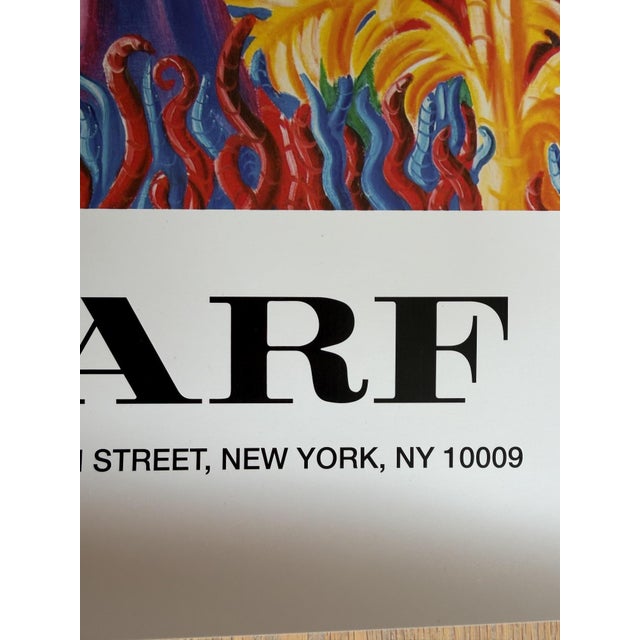 Juicy Jungle Exhibition Poster from Kenny Scharf, 1984 For Sale - Image 4 of 9