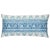 Contemporary Schumacher x Mark D. Sikes Foxglove Indoor/Outdoor 27" Lumbar Pillow in Indigo For Sale - Image 3 of 3
