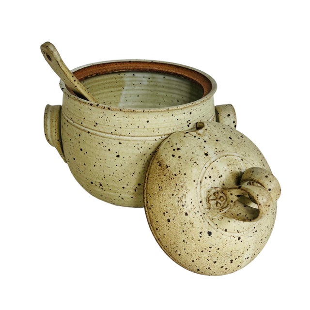 1960's Stoneware Tureen With Ladle Chairish