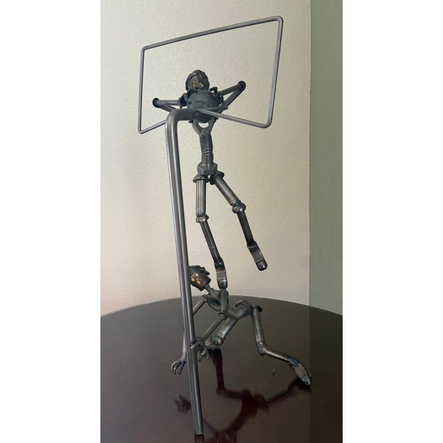 Mid 20th Century 22" Untitled Brutalist Basketball Dunk Sculpture Perfect for Man Cave or Sports Memorabilia Room For Sale In Reno/Lake Tahoe - Image 6 of 9
