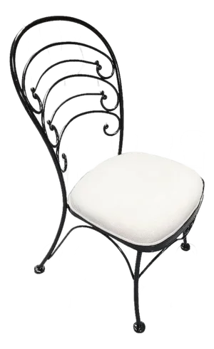 Restored Mid-Century Iron Café Patio/Outdoor "Ribcage" Chair by Woodard Set of 30