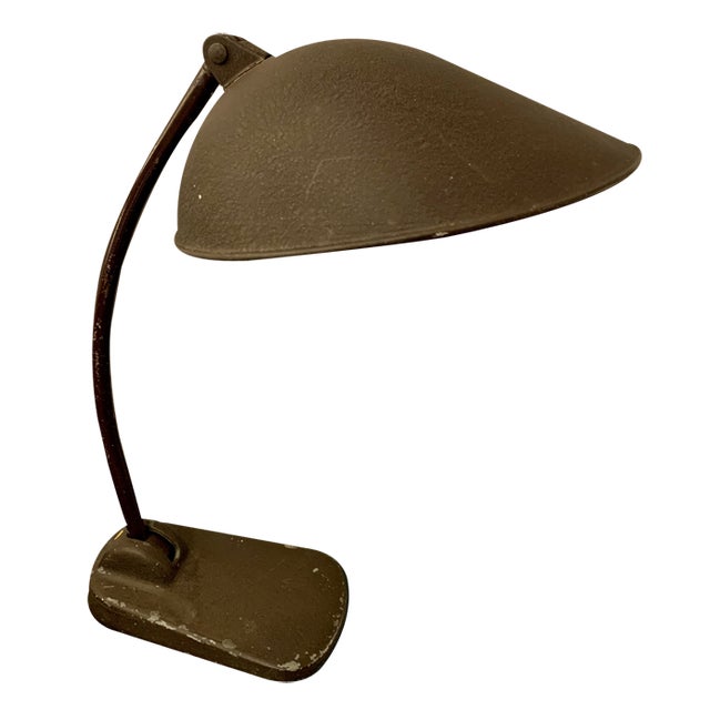 Bauhaus Bureau or Piano Lamp by Bag Turgi, 1940s For Sale