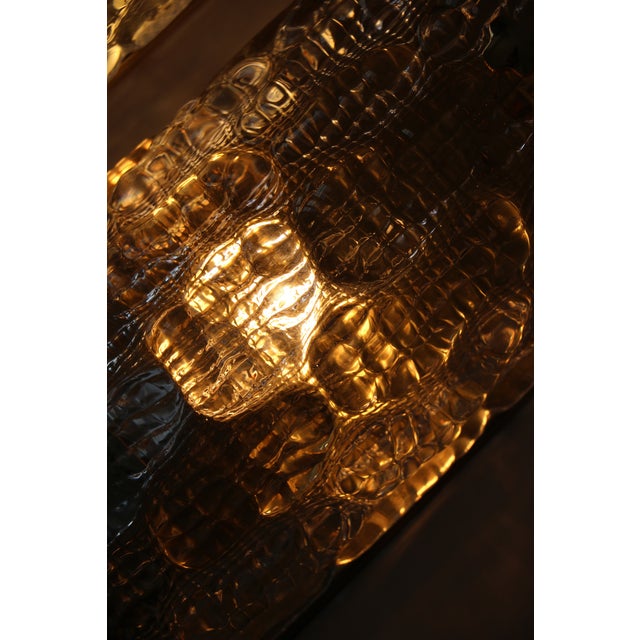 Glass and Brass Wall Lights by Carl Fagerlund for Orrefors, 1960s, Set of 2 For Sale - Image 17 of 18