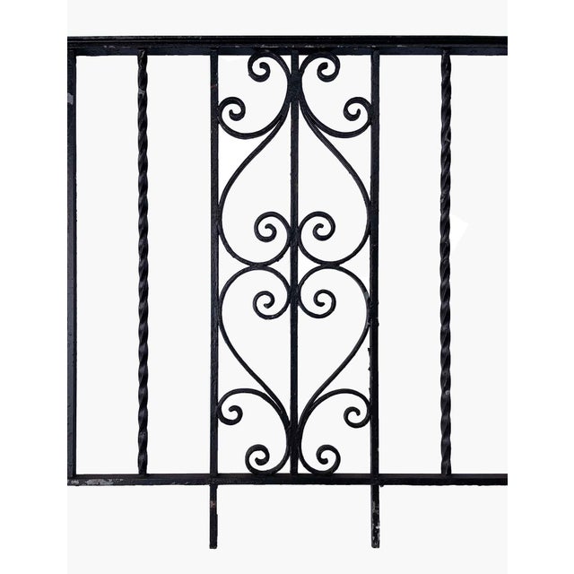 Vintage Mid 20th Century Wrought Iron Railing Chairish