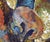 Textile "Carousel" Abstracted Horses With Texture in Acrylic on Canvas by Marion J Denton For Sale - Image 7 of 10