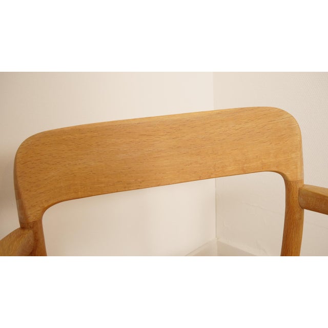 Model 56 Dining Chairs in Oak by Niels Otto (N. O.) Møller for J.L. Møllers, Set of 6 For Sale - Image 13 of 15