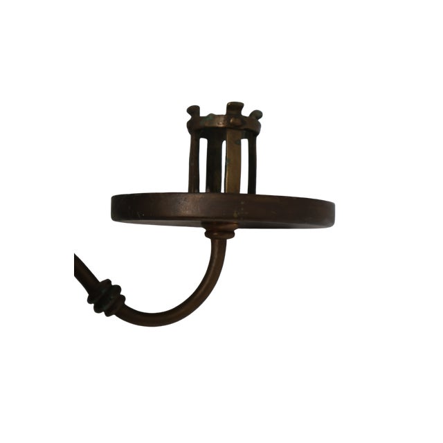 Continental Cast Brass Crowned Double-Headed Eagle & Dragon Candle Sconces — Pair, Attributed to the 19th Century For Sale - Image 16 of 18