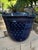 Large Signed 1993 Gunnar Cyrén for Orrefors Cobalt Blue Handkerchief Art Glass Centerpiece Bowl For Sale - Image 10 of 15