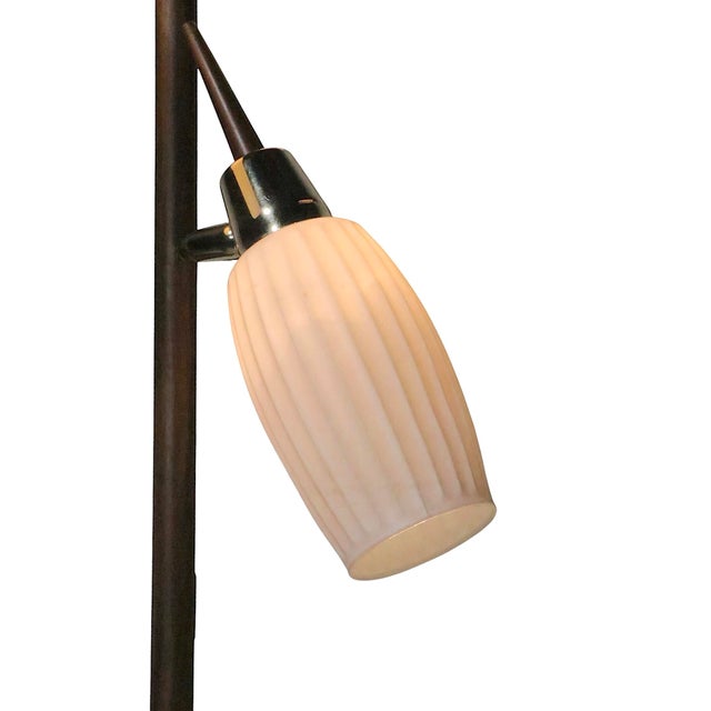 Metal Mid 20th Century Three Light Pole Lamp After Thurston C 1950/60's For Sale - Image 7 of 17