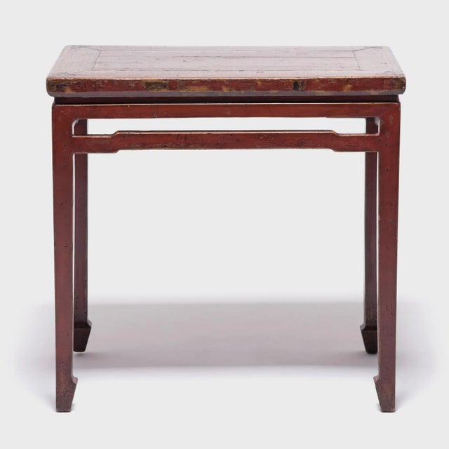 Wood Mid 19th Century Scholarly Lacquered Offering Table For Sale - Image 7 of 7