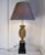 Wood Large Vintage Pinapple Table Lamp in Brass by Maison Charles, 1950s For Sale - Image 7 of 10
