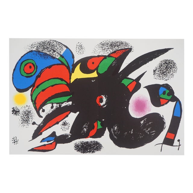 Joan Miro, Fantastic Birds, Lithograph For Sale