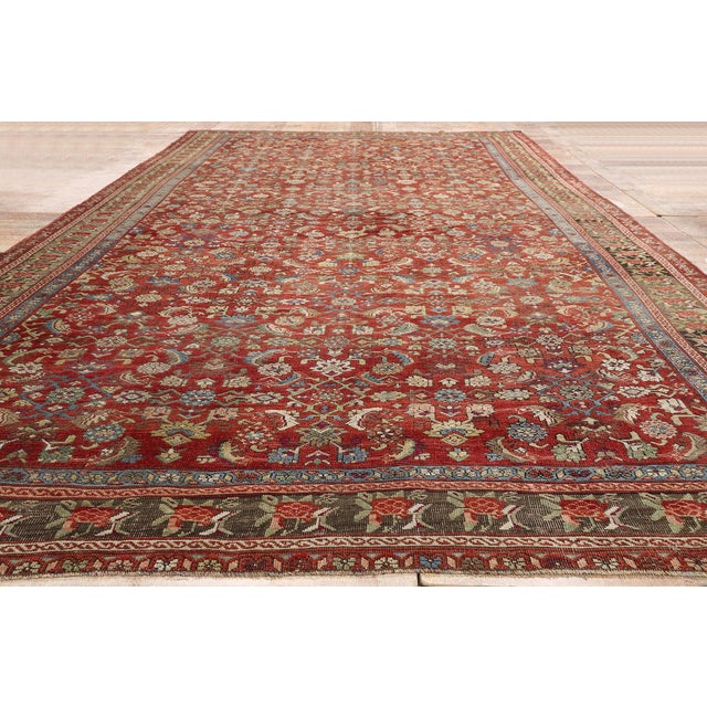 Late 19th Century Persian Karabakh Rug, 08'02 X 16'04 For Sale - Image 9 of 10