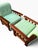 Pair of Vintage Mission Oak Arts & Crafts Lounge Chairs For Sale - Image 6 of 12