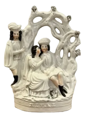 Antique Victorian Staffordshire Figurine, 1870s