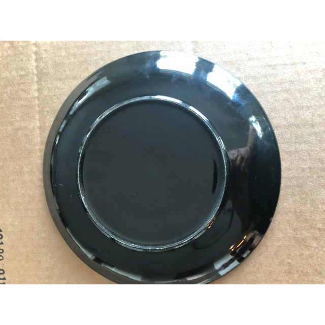 C.1950 French Majolica Oyster Plate For Sale - Image 4 of 5