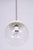 Mid-Century Chandelier in Chromed Steel, Plastic and Glass, Czech, 1960s For Sale - Image 6 of 9