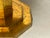 Mid-Century Octagonal Brass and Burl Veneer Coffee Table, 1970s For Sale - Image 6 of 18