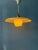Vintage Enamel Opaline Glass Pendant Lamp from Louis Kalff For Sale - Image 4 of 11