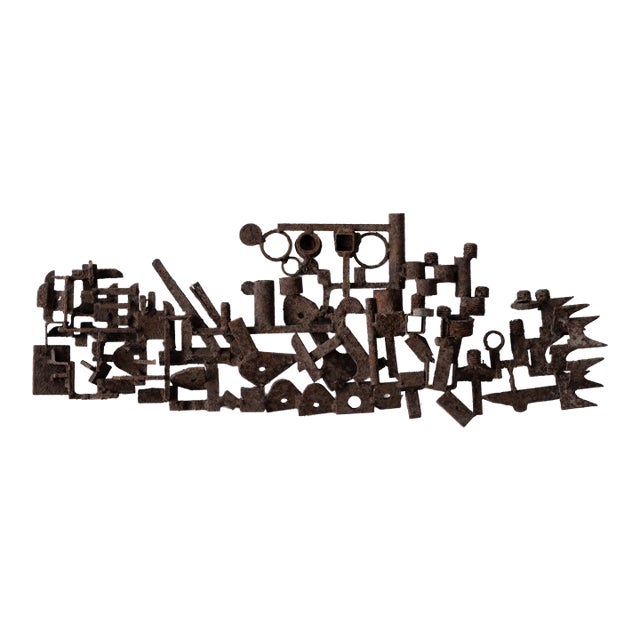 Giovanni 'John’ Bucci Metal Art Sculpture, 1960s For Sale