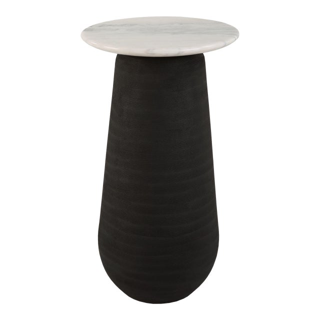 Total Eclipse Marble Accent Table For Sale
